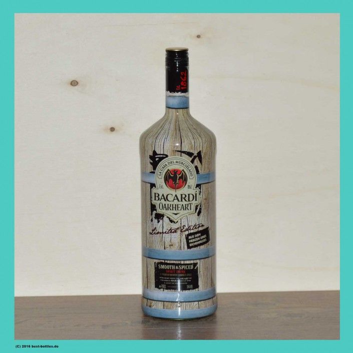 Bacardi OakHeart 1,5 l Limited Edition Best Bottles